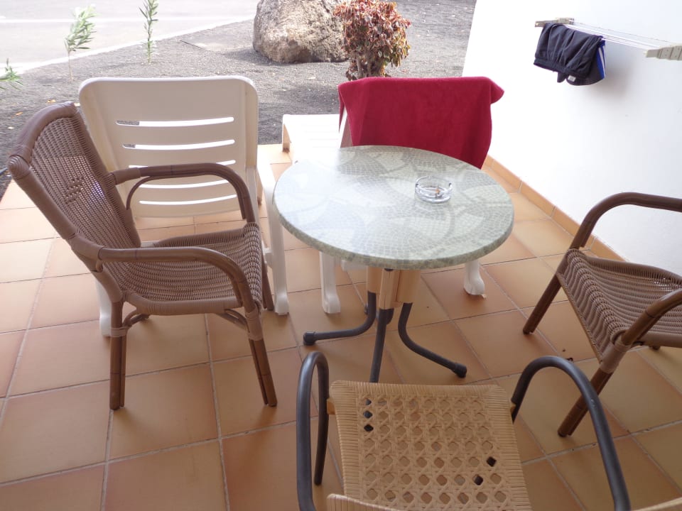 Unsere Terrasse allsun App.-Hotel Albatros