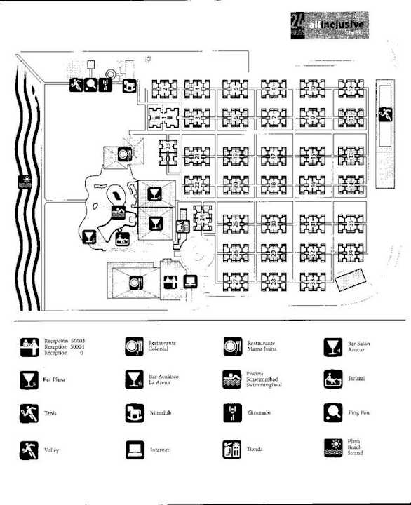 Hotelanlage Hotel Riu Bambu