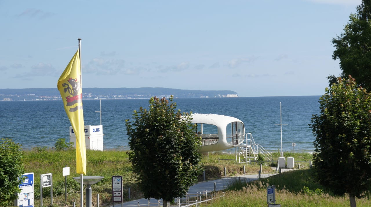 Der Blick auf die Ostsee aus dem Zimmer Grand Hotel Binz by Private Palace Hotels & Resorts