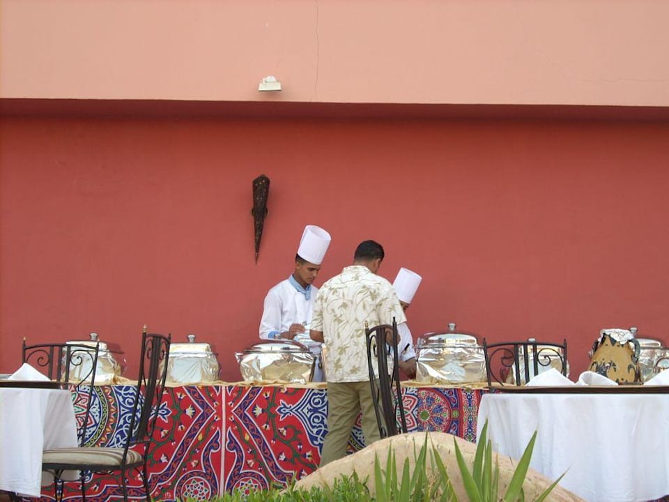 Kolacja w restauracji Pickalbatros Alf Leila Wa Leila Resort - Neverland Hurghada