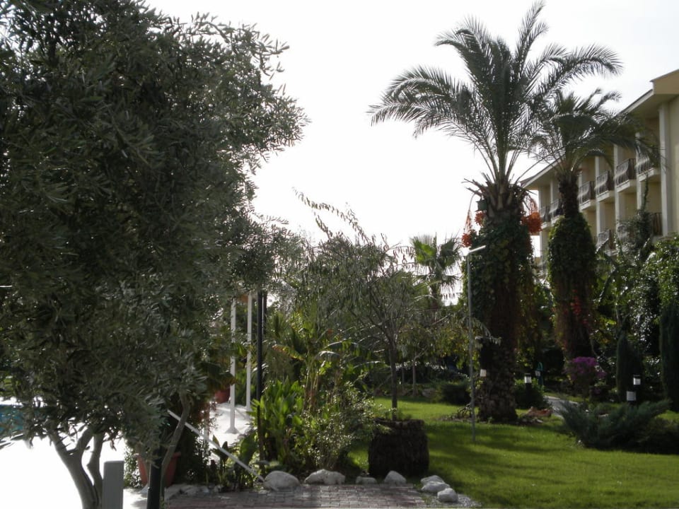 Schöne grüne Anlage Belek Beach Resort Hotel