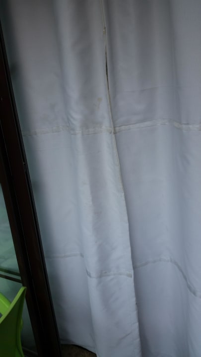 Vorhang in unserem Zimmer  Siam Elegance Hotels & Spa