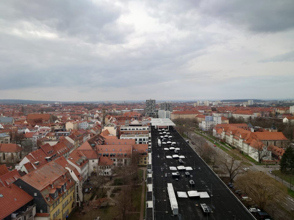 Ausblick NYX Hotel Erfurt