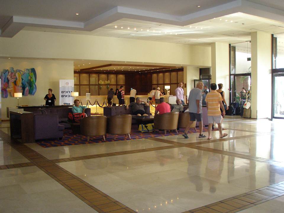 Recepcja Hotel Isrotel King Solomon