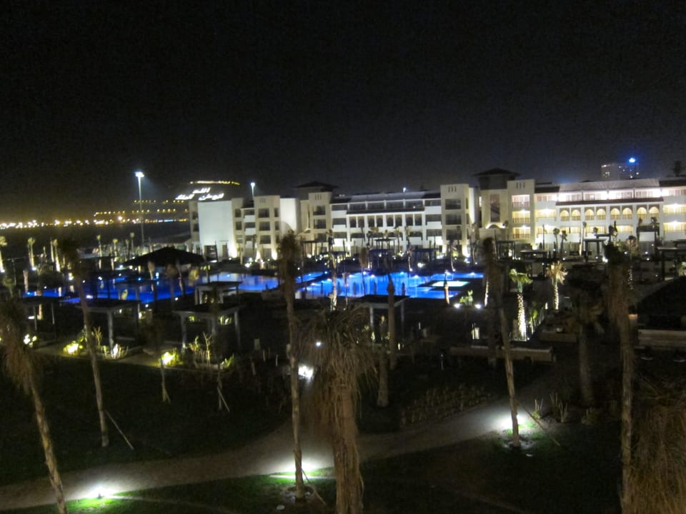 Bei Nacht Hotel Riu Palace Tikida Agadir