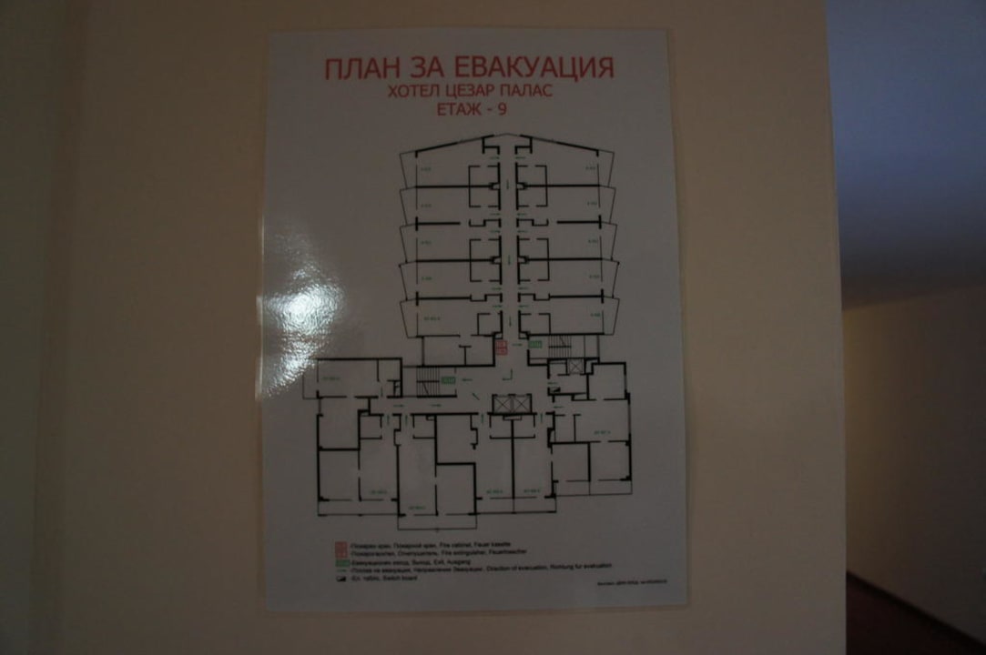 Floor plan Hotel Tiva del Mar Beach