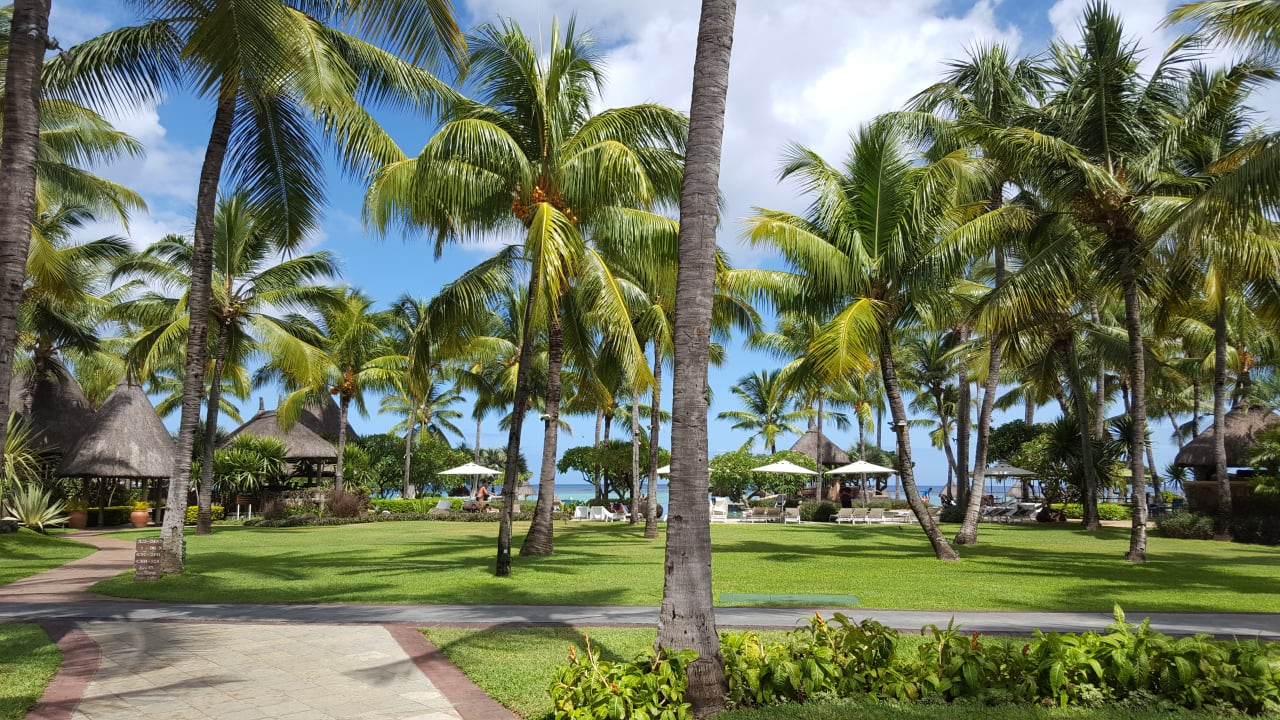 Gartenanlage La Pirogue Mauritius