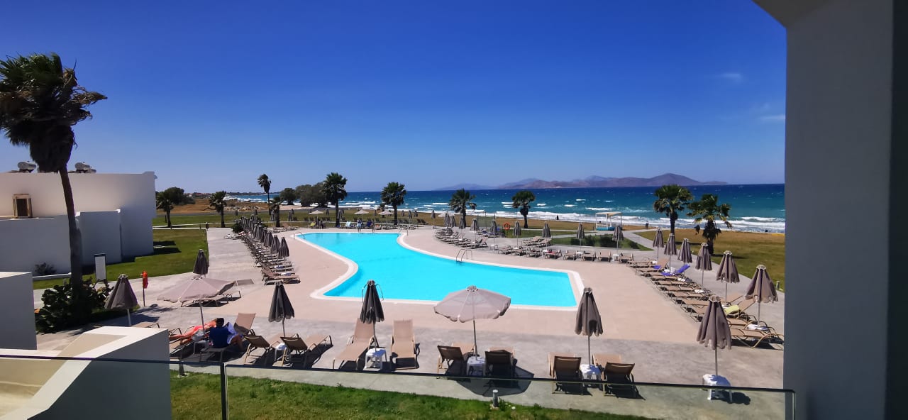 Ausblick Aeolos Beach Hotel