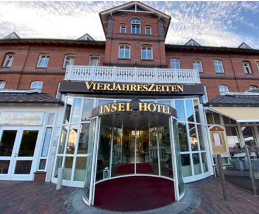 Außenansicht Vier Jahreszeiten Inselhotel