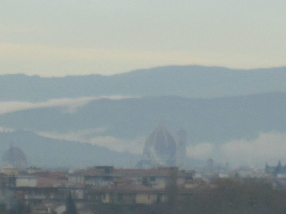 Ausblick auf Florenz DoubleTree by Hilton Florence Metropole