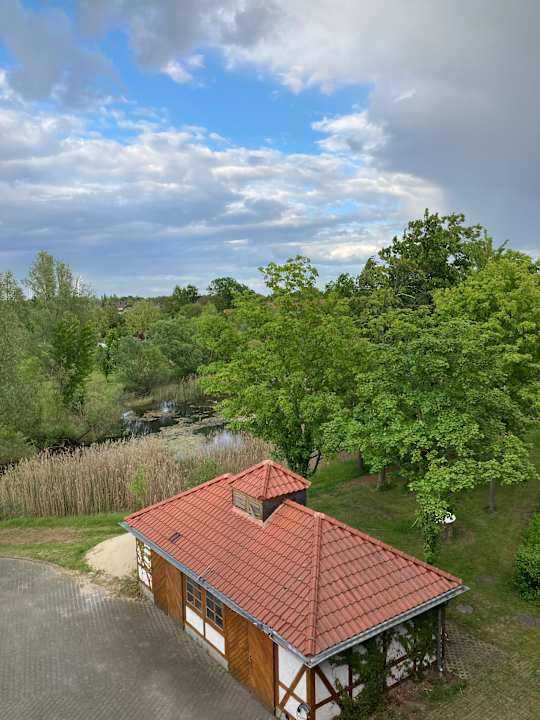 Ausblick Best Western Parkhotel Brehna - Halle