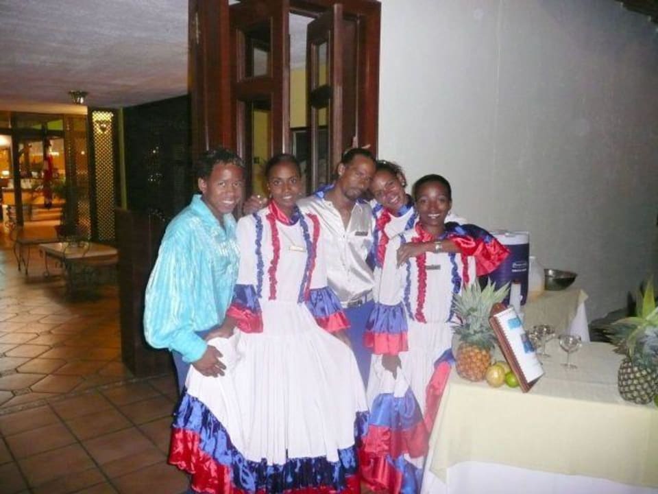 Restauranteingang BelleVue Dominican Bay