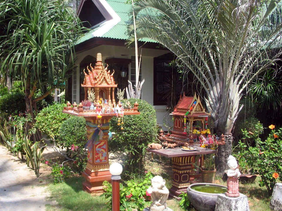 Geisterhäuschen und andere Details! Coconut Resort Lamai