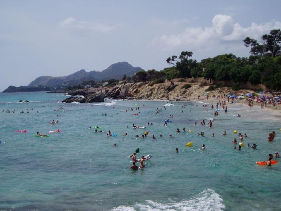 Strandansicht Hotel Clumba