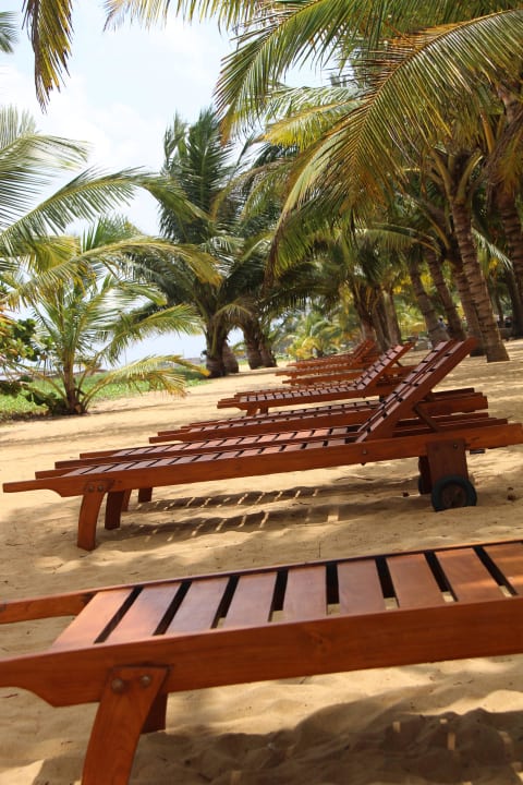 In der Nebelsaison war nicht viel los Hotel Jetwing Beach