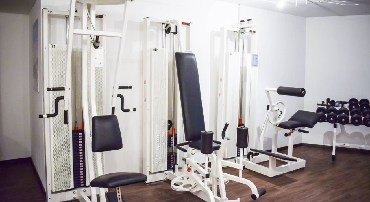 Fitnessraum Apartment Alouette