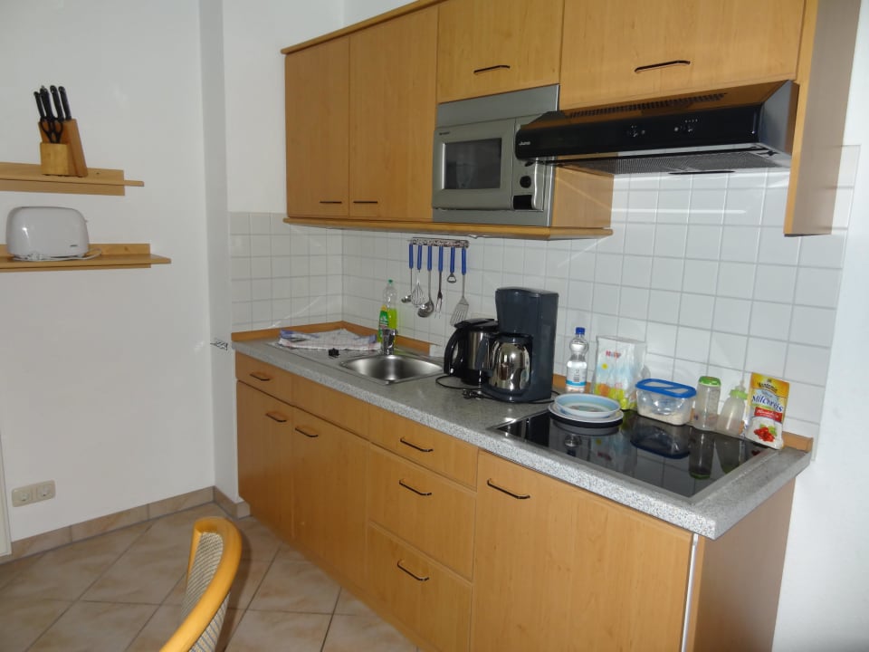 Küche Appartementanlage Binzer Sterne