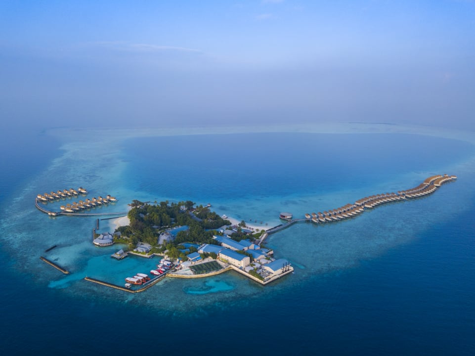Außenansicht Centara Ras Fushi Resort & Spa Maldives