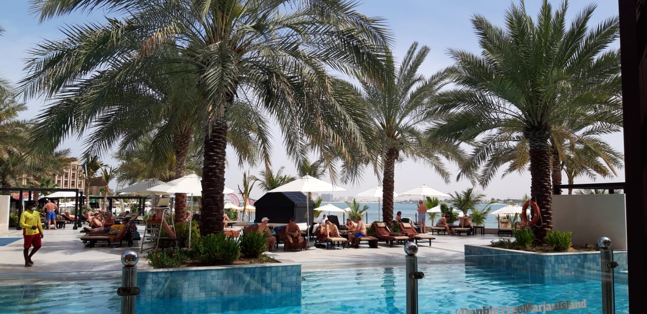 Pool DoubleTree by Hilton Resort & Spa Marjan Island