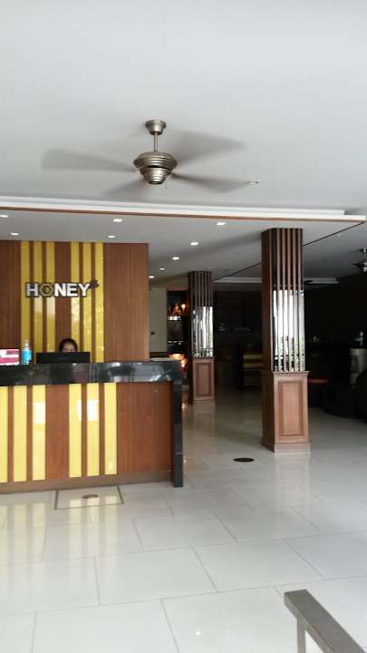 Rezeption Hotel Honey Inn