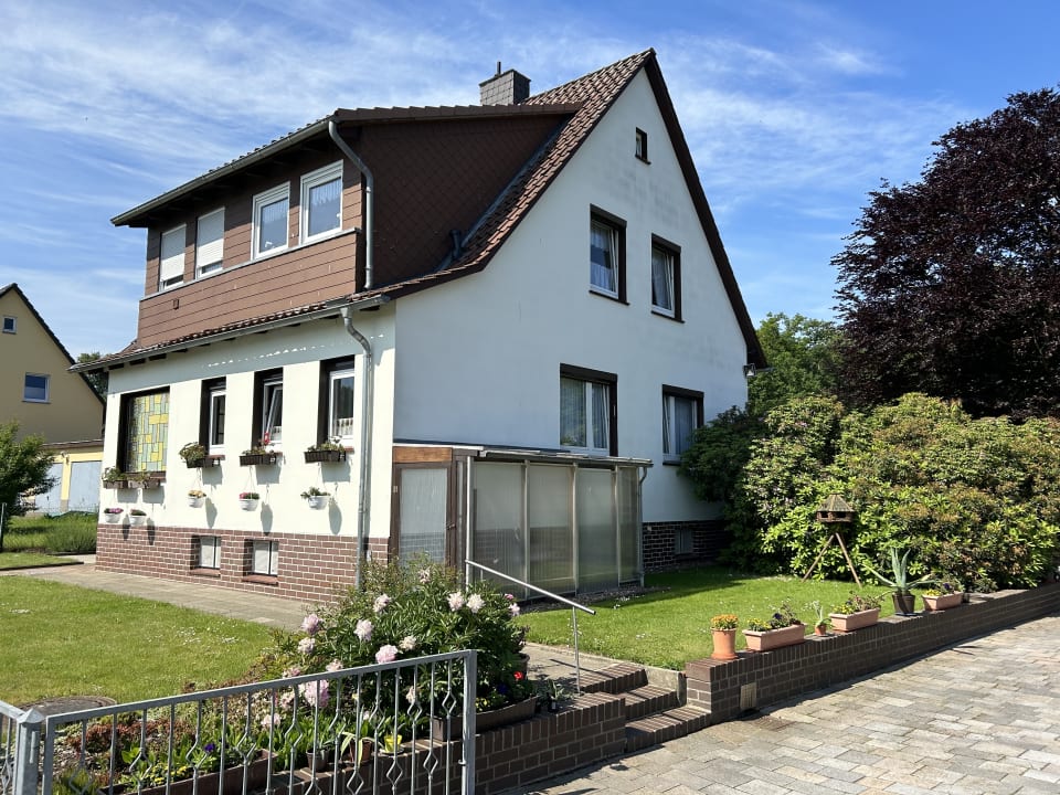 Außenansicht Ferienwohnung Winzenburg in der Nähe vom Steinhuder Meer und Dinopark Münchehagen