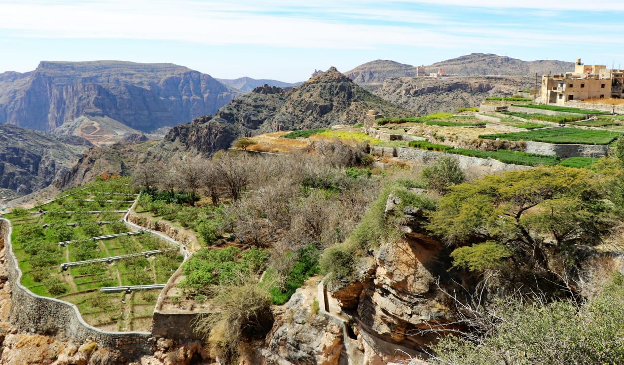 Ausblick Anantara Al Jabal Al Akhdar Resort