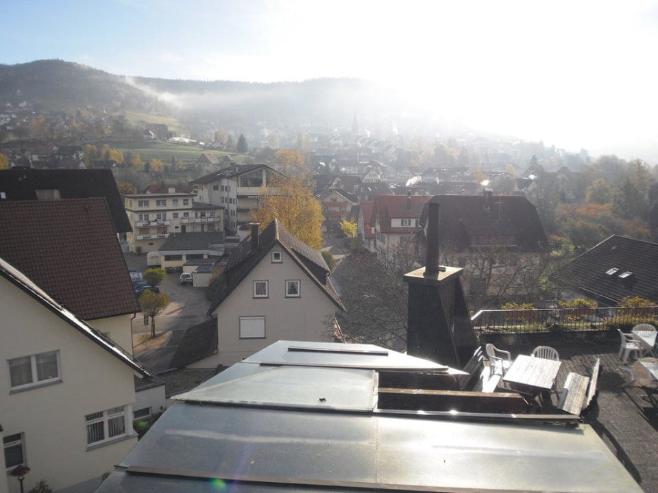 Baiersbronn am Morgen Panoramahotel Berghof