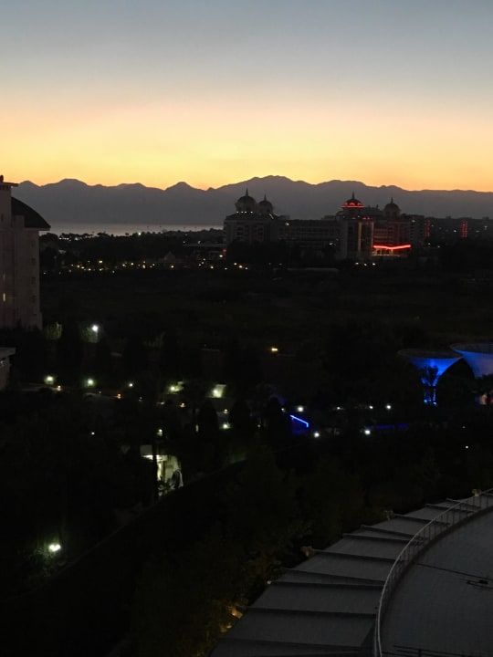 Ausblick aus dem Balkon Hotel Delphin Imperial