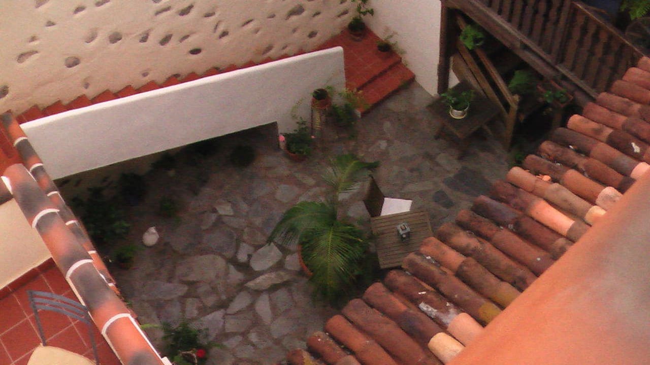 Innenhof Casa Rural Los Helechos Apartments