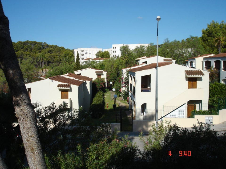 Seitlicher Ausblick vom Balkon FERGUS Club Europa