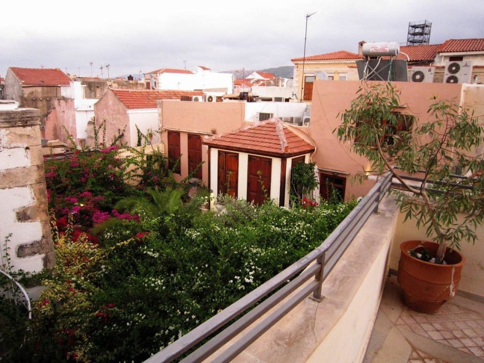 View from Penthouse Suite Brown Avli Lounge Apartments