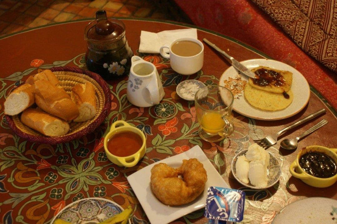 Frühstück  Hotel Riad Bahia