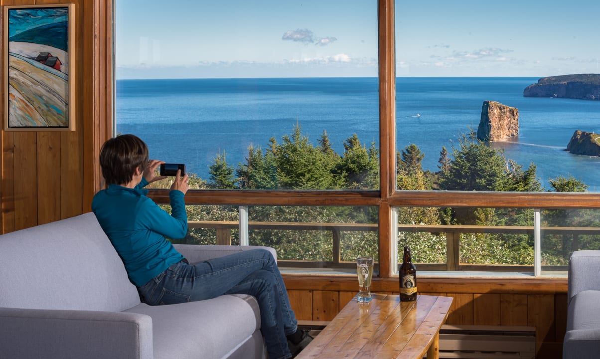 Lobby Motel Au Pic de l'Aurore