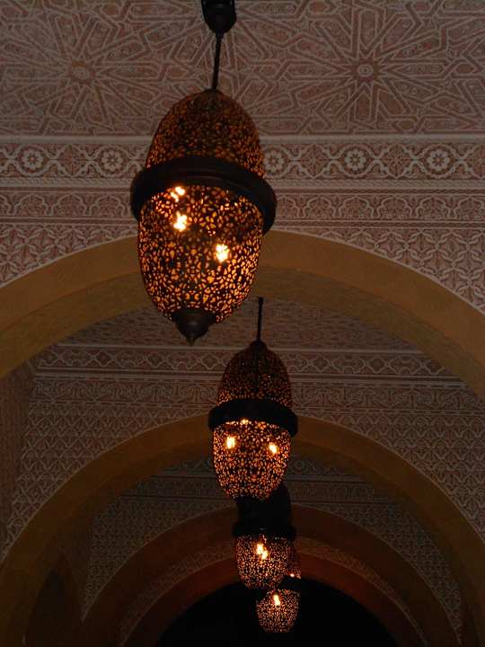 Ein Blick nach oben lohnt sich Pickalbatros Alf Leila Wa Leila Resort - Neverland Hurghada