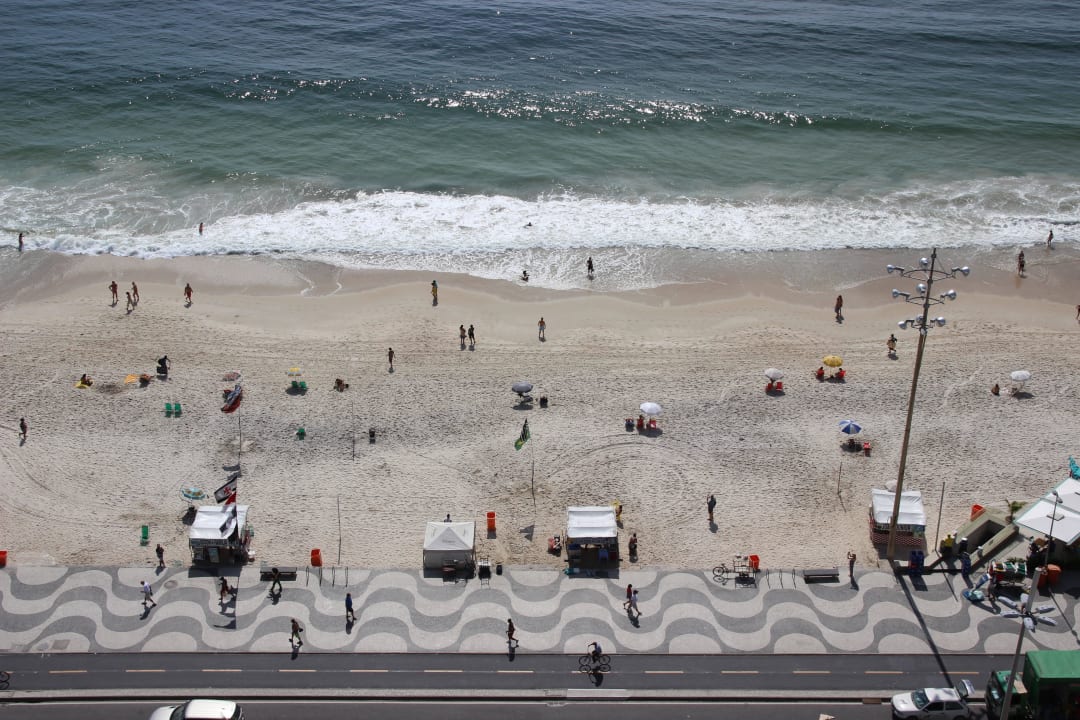 Blick auf die Copacabana Miramar Hotel by Windsor