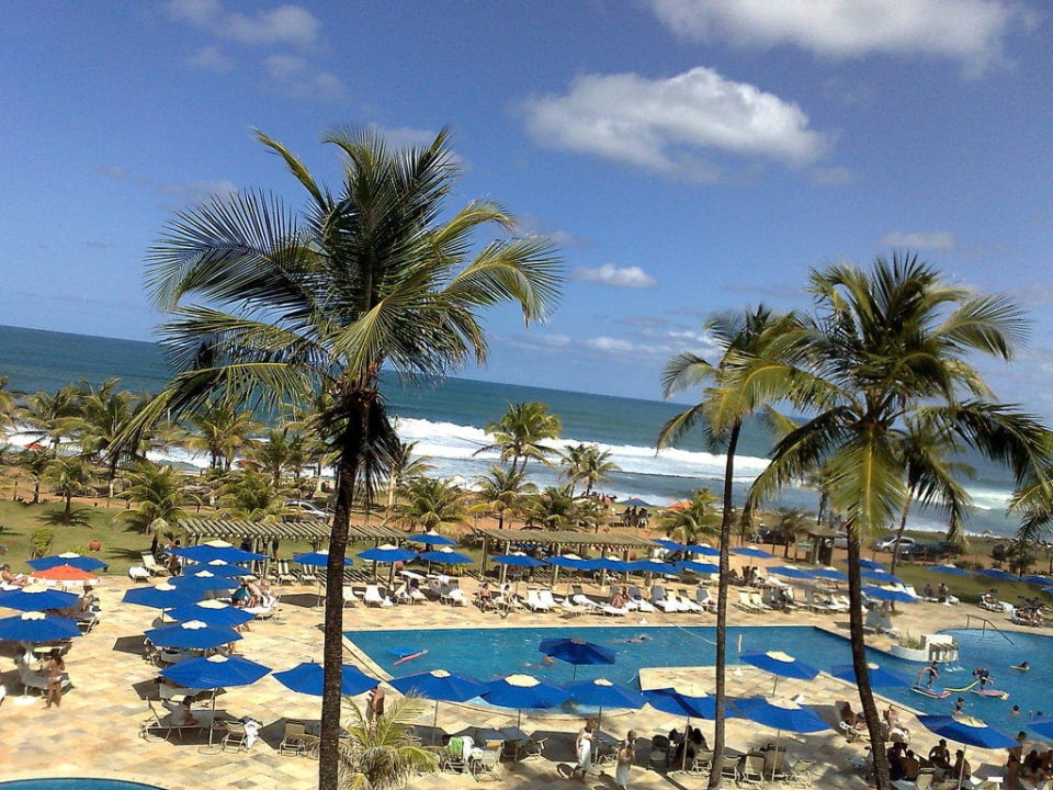 Ausblick aus unserem Zimmer Hotel Stella Maris Resort & Convention