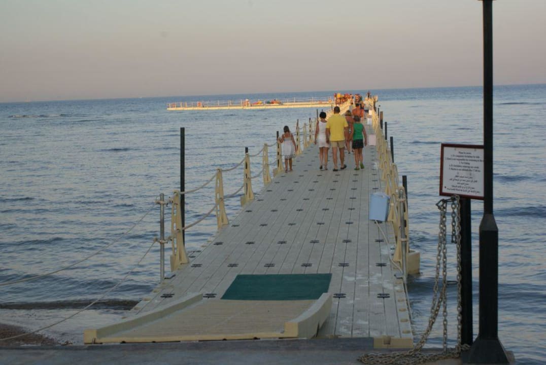 Pomost na plaży Pickalbatros Palace Resort