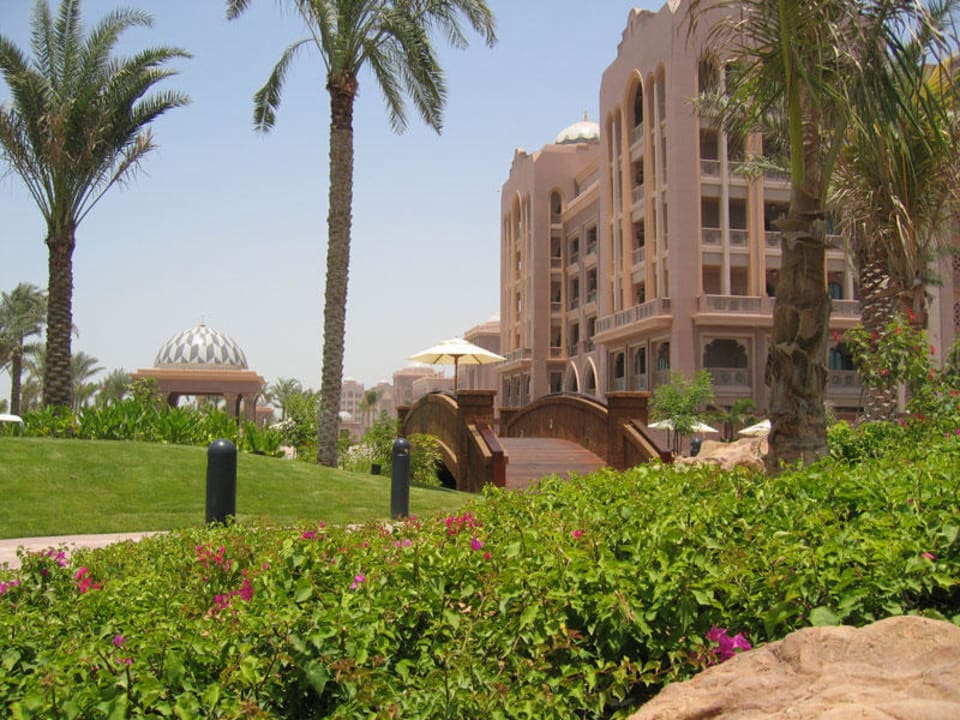 Gartenanlage Emirates Palace Mandarin Oriental