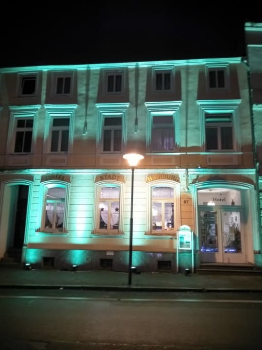 Außenansicht Brocki's Hotel Stadt Hamburg
