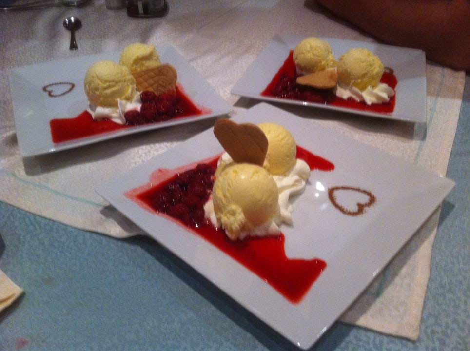 Leckerer Nachtisch Hotel Gewürzmühle