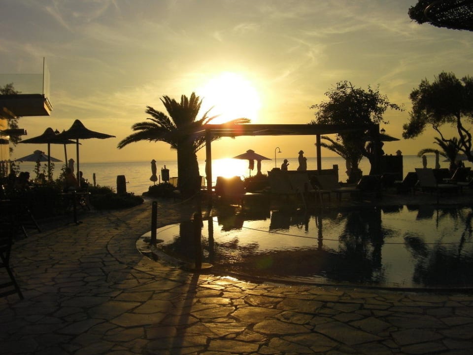 Blick zum Meer Anthemus Sea Beach Hotel & Spa