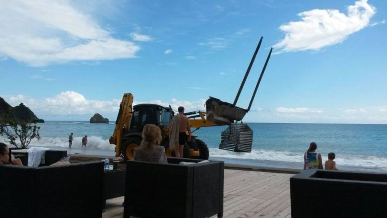 Baustellengefühl am Strand Rixos Premium Tekirova