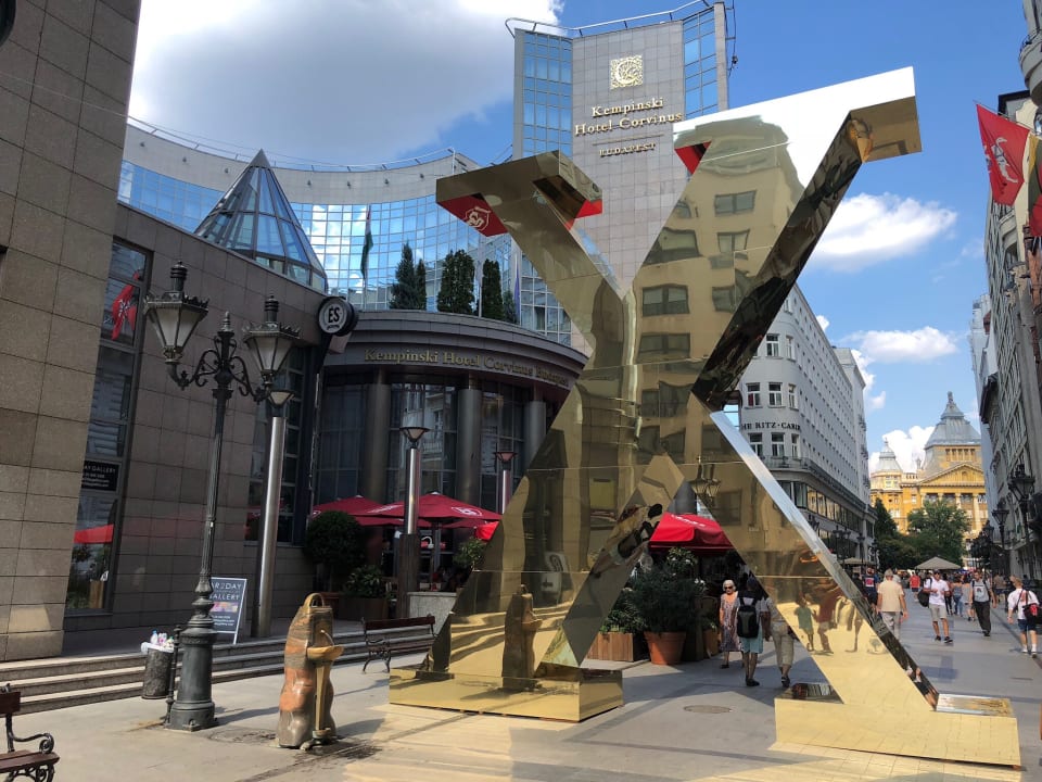 Außenansicht Kempinski Hotel Corvinus Budapest
