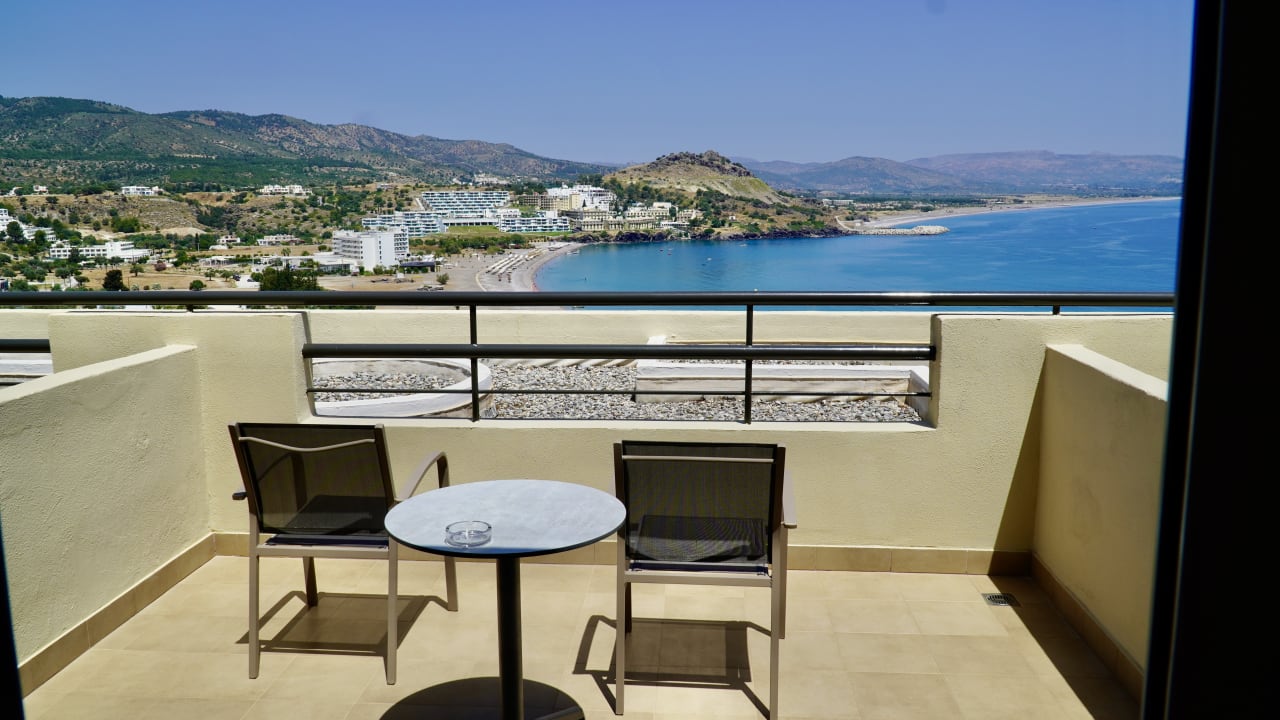 Ausblick Lindos Mare, Seaside Hotel