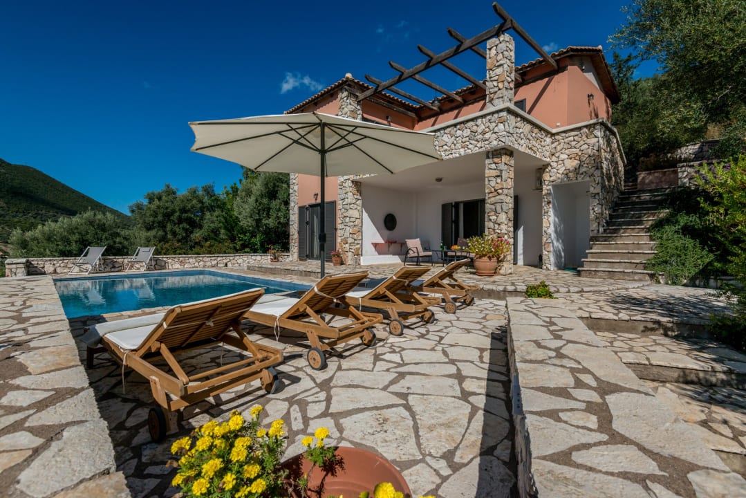 Außenansicht SivotaBayVillas Lefkada