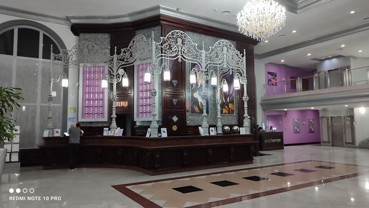 Lobby Hotel Riu Palace Mexico