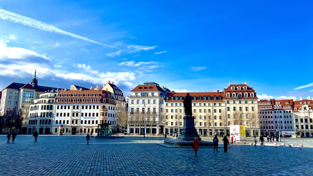 Ausblick Steigenberger Hotel de Saxe