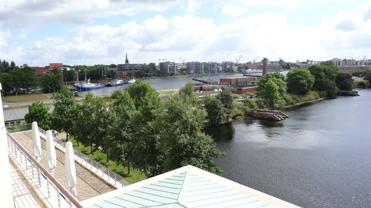 Ausblick ATLANTIC Hotel Wilhelmshaven