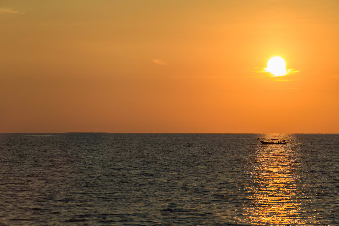 Ausblick Maikhao Palm Beach Resort