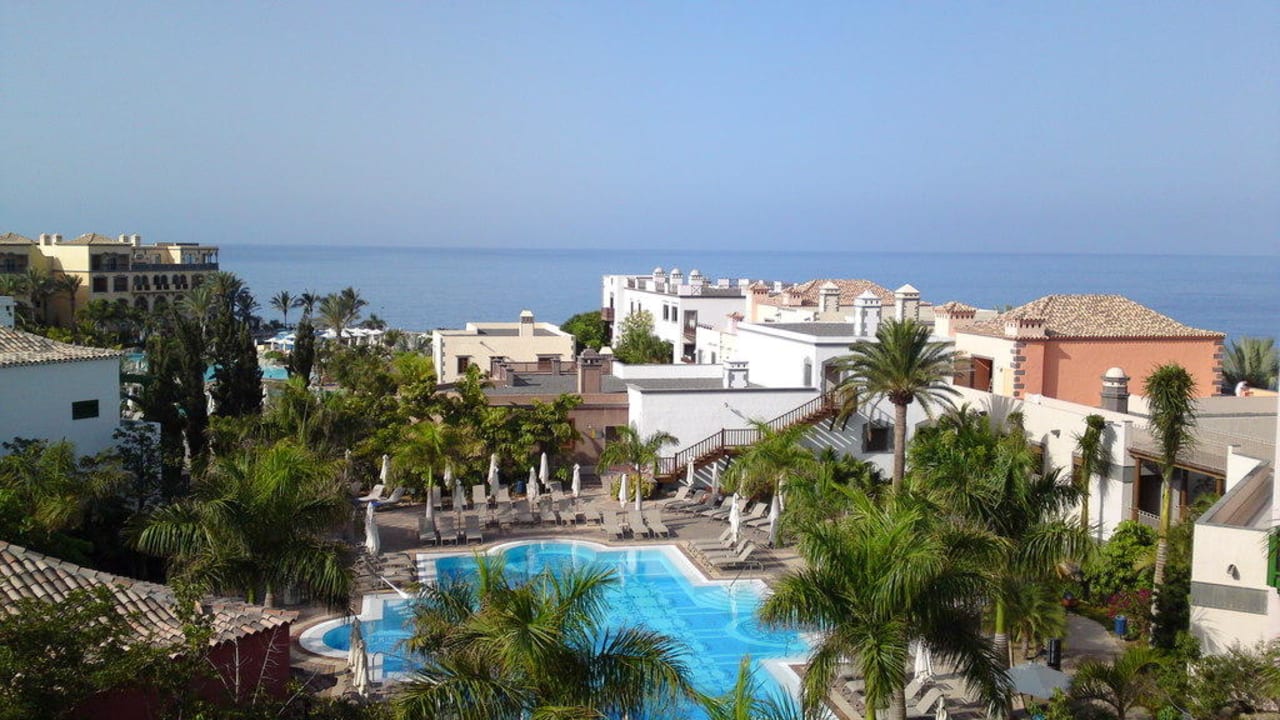 Blick vom Balkon Lopesan Villa del Conde Resort & Thalasso